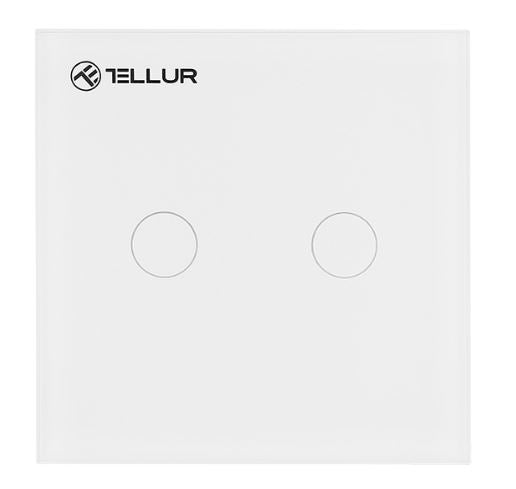 Tellur WiFi Switch, 2 Ports, 1800W - Viedais WiFi Slēdzis ar Diviem Portiem