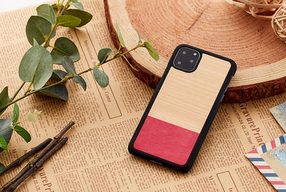 Smartphone case made of natural wood iPhone 11 Pro MAN&amp;WOOD