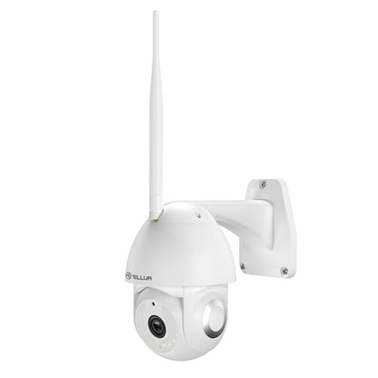 Tellur Smart WiFi Outdoor Camera 3MP, UltraHD, Autotracking, PTZ white