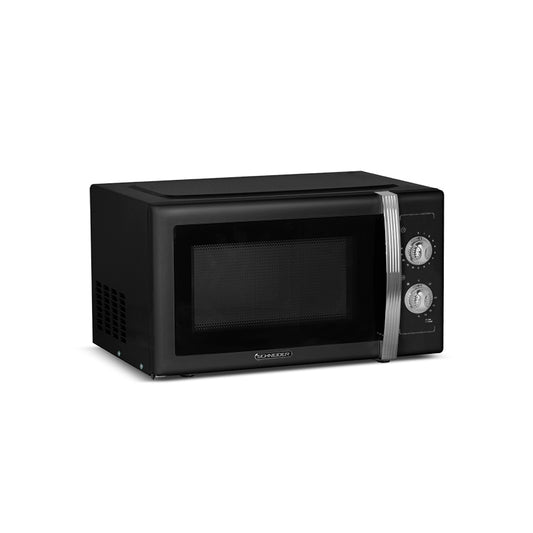 Microwave oven with grill 23L, matte black, Schneider SMW23VMB