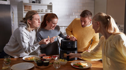 Gaisa fritieris ar WiFi un tvaika funkciju Lovio LVAF002BK