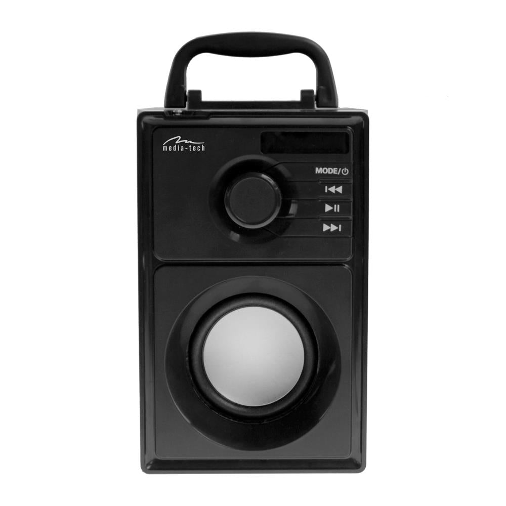 Bluetooth skaļrunis ar FM radio un LED displeju Media-Tech MT3179