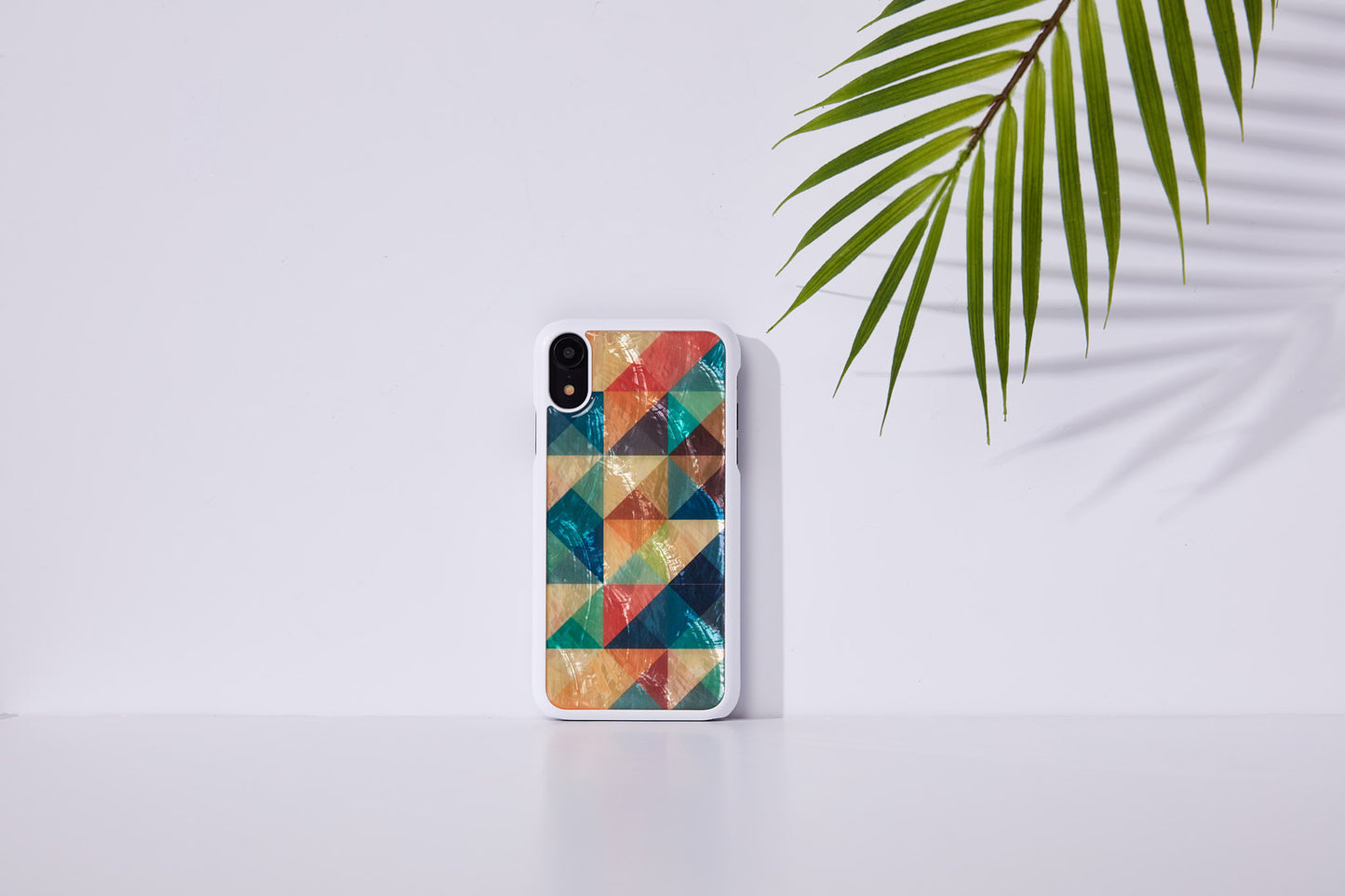 Smartphone cover mosaic white iPhone XR iKins