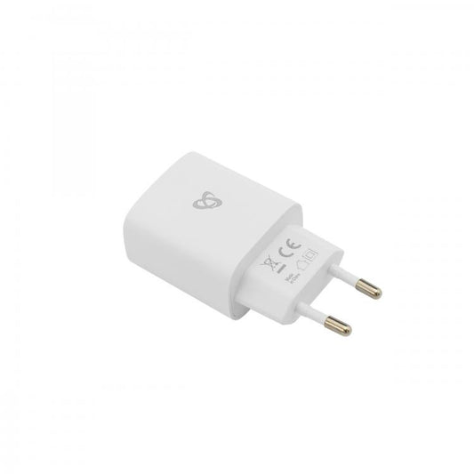 USB C Type home charger 20W white - Sbox HC-120