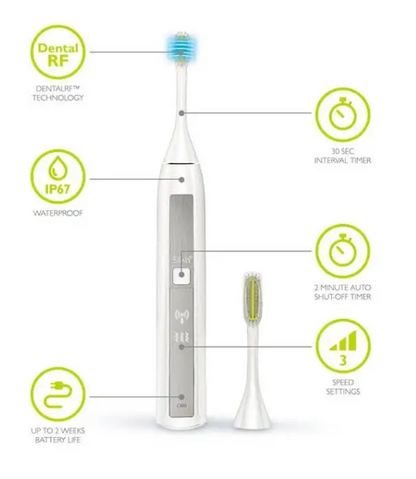 Electric toothbrush with DentalRF™ technology, Silkn ToothWave TW1PE3001