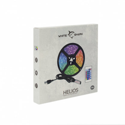 RGB LED Strip Kit, 3m, White Shark LED-03 Helios