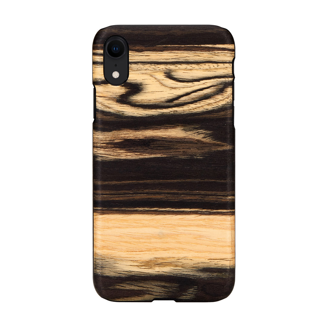 iPhone XR cover, natural wood, MAN&amp;WOOD