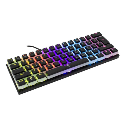 Mehāniskā Tastatūra ar Zilajiem Slēdžiem White Shark GK-2202 Ashiko