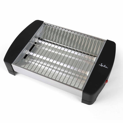 Stainless steel toaster with quartz bars Jata JETT1587 - large baking surface, 400W