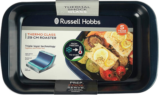 Russell Hobbs RH01143EU Glass Roaster 29cm navy