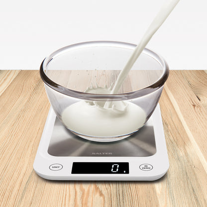 Digitālie Virtuves Svari 5kg Balti - Salter 1105