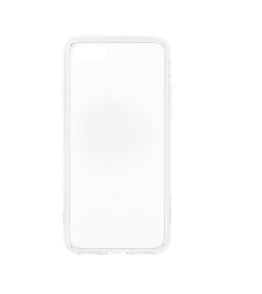 Aizsargstikls iPhone 8 - rūdīts stikls un mīksts rāmis, Tellur