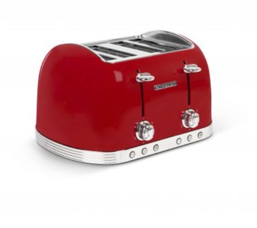 4-slice toaster Schneider SCTO4R red
