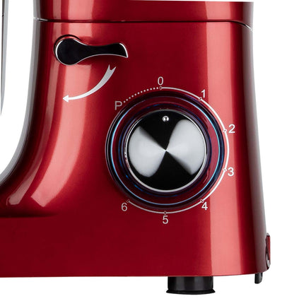 Stationary mixer 6.2L, 1900W, Lovio ChefAssistant Red