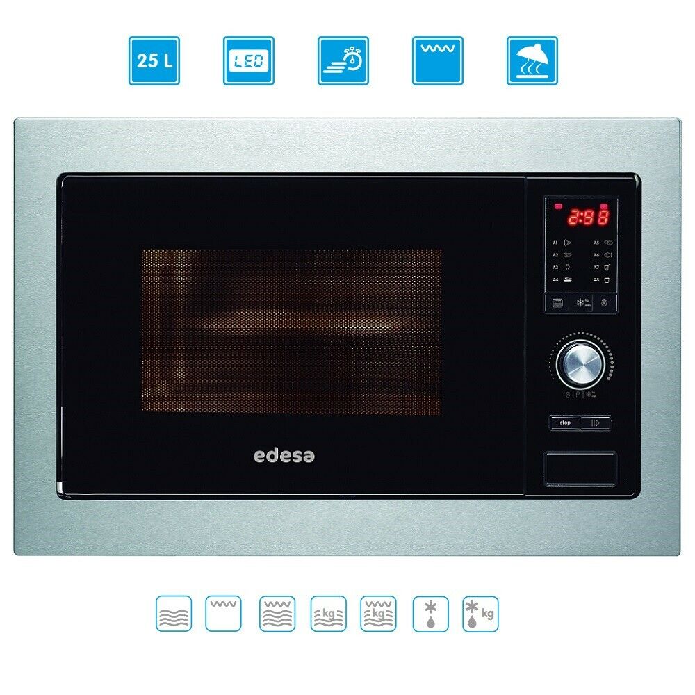 Built-in microwave Edesa EMW-2510-IG X 25L, 900W, 1000W Quartz Grill