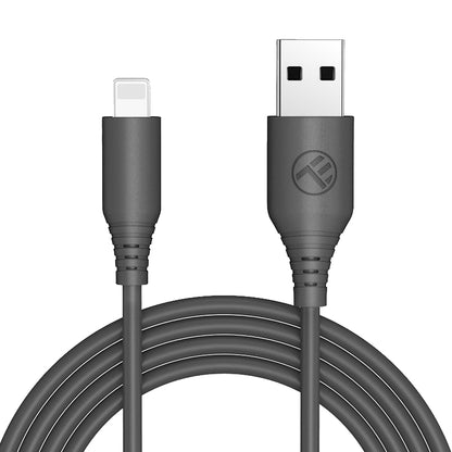 Силиконовый кабель Tellur USB-Lightning, 1 м, черный
