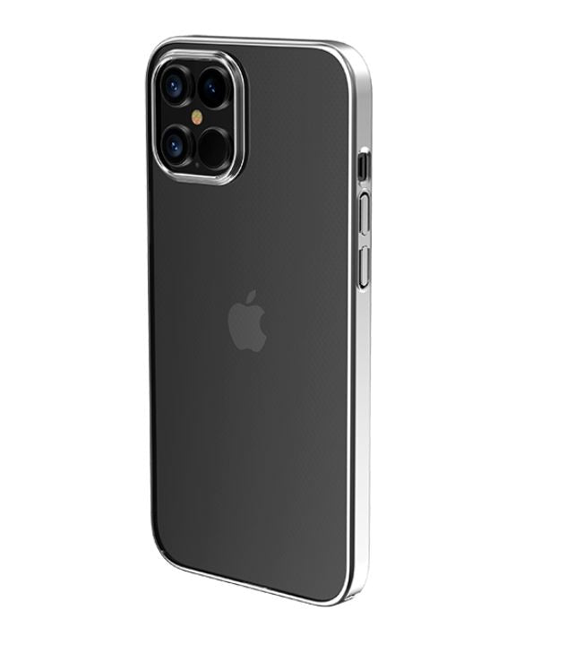 Aizsargvāciņš sudrabs iPhone 12 Pro Max Devia Glimmer sērija