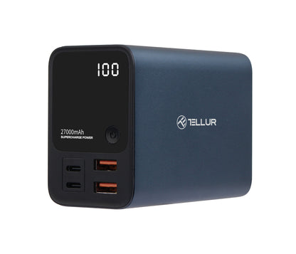 Tellur Power Bank Ultra Pro PD903 27000mAh BLue