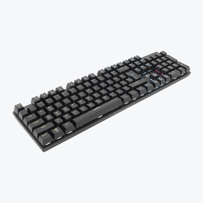 Mechanical Keyboard with LED Lighting - White Shark GK-2107