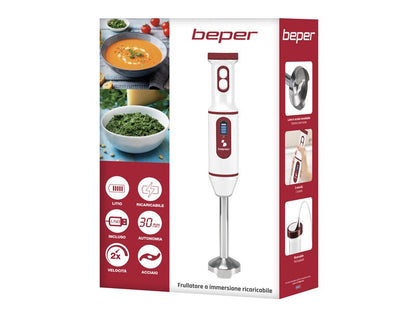 Beper P102FRU300 Rechargeable Cordless Hand Blender