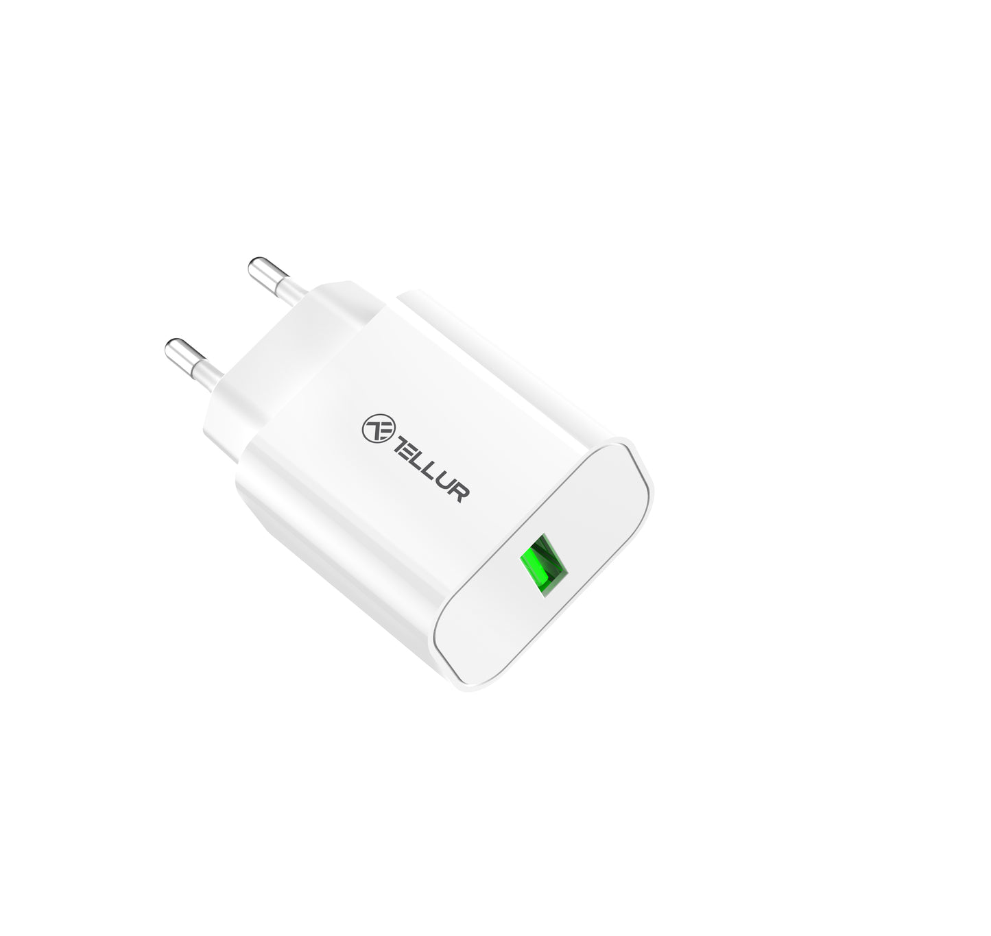 Tellur USB-A Wall Charger 18W with QC3.0 White