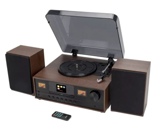 Retro mūzikas centrs ar Bluetooth un FM radio Denver MRD-52