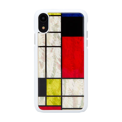 Smartphone case iPhone XR, mother of pearl, iKins