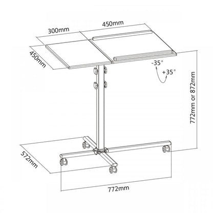 Projector floor stand Sbox PFS-2