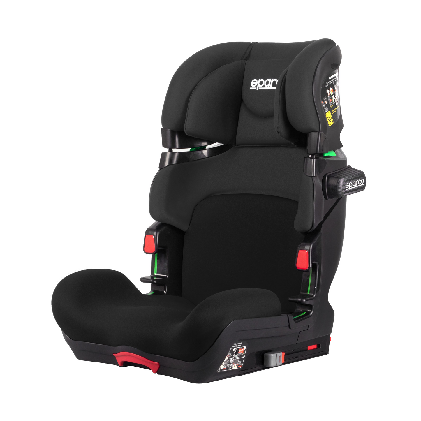 Bērnu autosēdeklis 9-36 kg ISOFIX, Sparco SK800 Pelēks