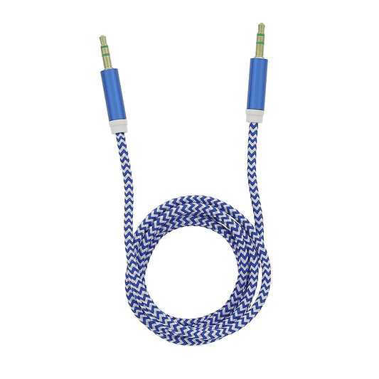 Audio cable 3.5mm Jack 1m blue - Tellur Basic