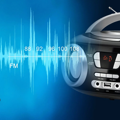 Manta FM Radio. Player. MM9310BT CHILLI Bluetooth Black