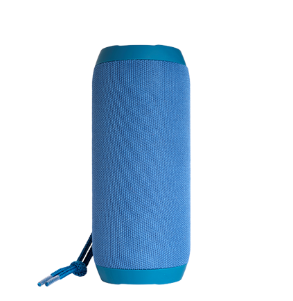 Bluetooth speaker with FM radio and AUX, 1200mAh - Denver BTS-110 Blue