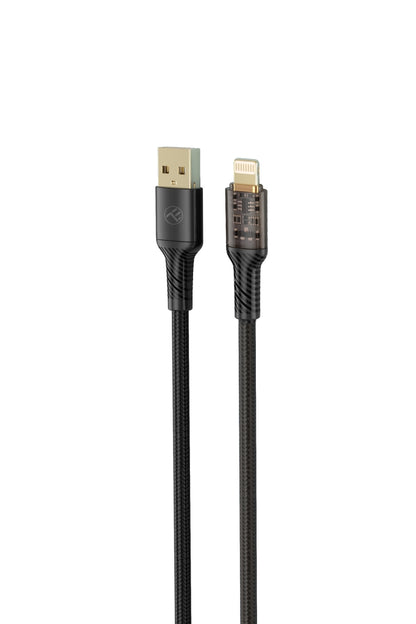 Tellur Data Cable USB to Lightning 2.4A 100cm Black