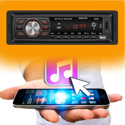 Bluetooth Auto Radio ar USB, MP3 un TFT Displeju Manta RS4507