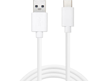 USB-C to USB-A Cable 2m, White - Sandberg 136-14