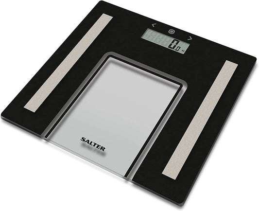 Electronic weighing body analyzers with LCD display, Salter 9128 BK3R - black