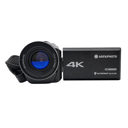 Waterproof camcorder with 4K video AGFA CC4000WBK