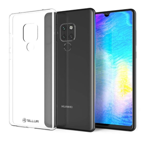 Силиконовый защитный чехол, прозрачный, Huawei Mate 20