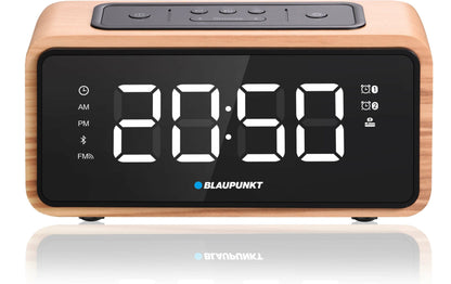 FM radio ar Bluetooth un dubulto modinātāju Blaupunkt CR65BT