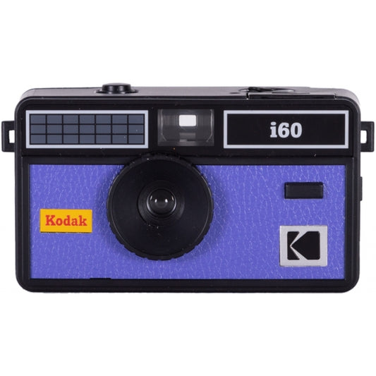 Retro Camera with Fixed Focus, Black/Purple, Kodak i60