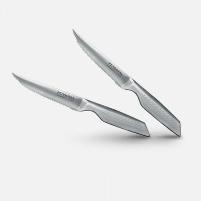 Set of steak knives 2 pcs. with non-slip grip - Pensofal Academy Chef