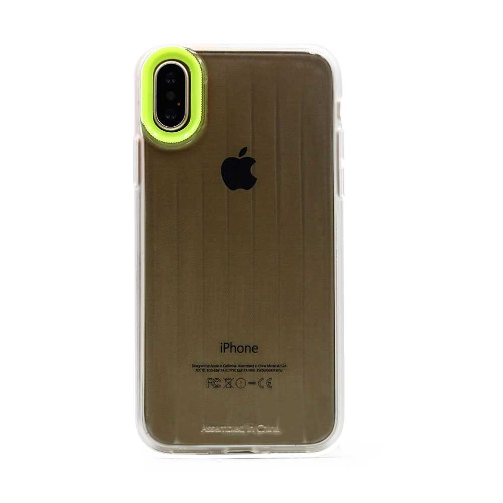 iPhone XS/X (5.8) aizsargvāciņš, triecienizturīgs, Devia, dzeltens