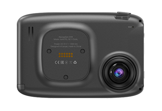 Auto videoreģistrators Navitel RE 5 DUAL ar 5" skārienekrānu un Full HD kameru