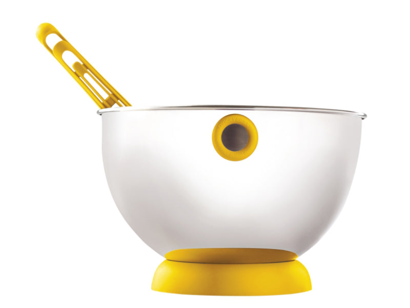 ViceVersa Kogel Mogel Bowl + Whisk Set yellow 16221