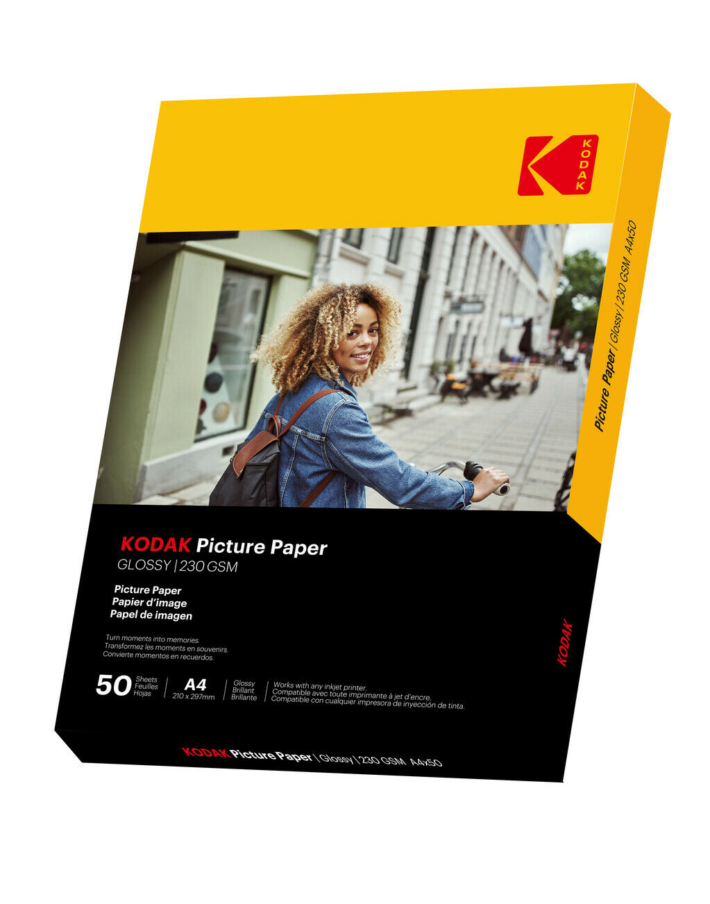 Kodak Picture Paper 230g 11.8 mil Glossy 4/6x100 (9891267)