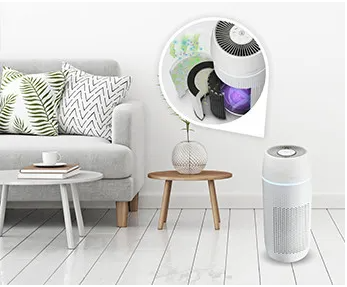 Air purifier PetPlus 5-in-1 with True HEPA filter - HoMedics