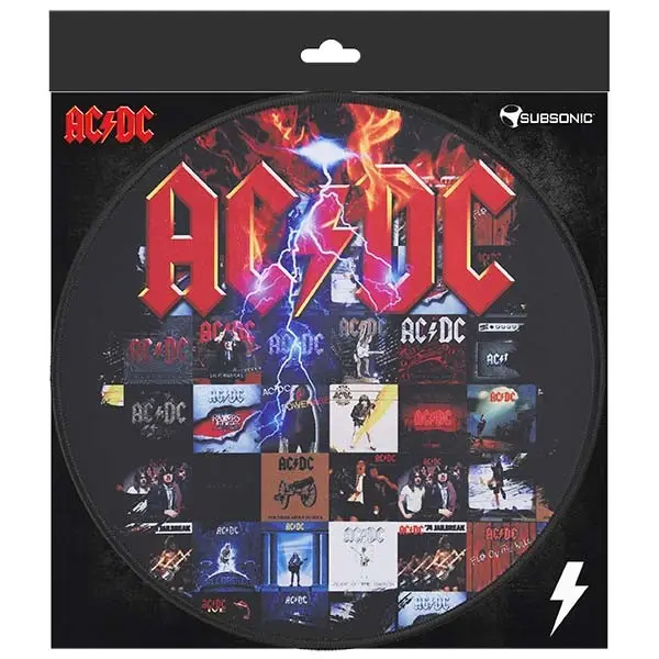 Subsonic Gaming Mouse Pad AC/DC