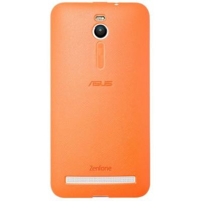 Oranžs silikona bamperis Asus ZenFone 2 tālrunim