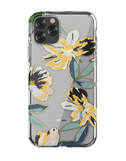 iPhone 11 Pro Max vāciņš, dzeltenas krāsas, Devia Perfume Lily sērija