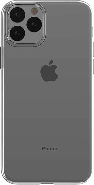 Aizsargvāks iPhone 11 Pro Max - Caurspīdīgs, Plāns (Devia)